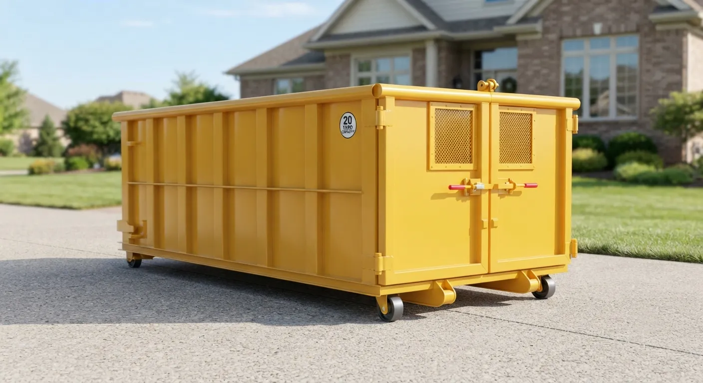 10 yard dumpster rental from our Auburn fleet